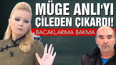 Sapık Sinan, Müge Anlı'yı çileden çıkardı: Bacaklarıma bakma