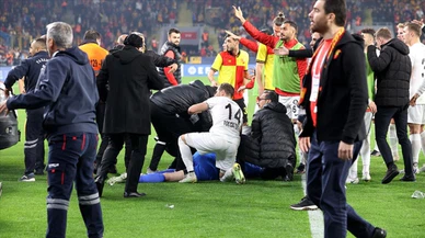 Altay kalecisine vuran holigana ibretlik ceza!