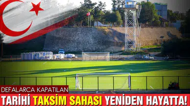 Tarihi Taksim Sahası'nın yapımında sona gelindi