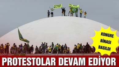 Bolsonaro destekçileri Kongre binasını bastı, vali 90 günlüğüne görevden alındı