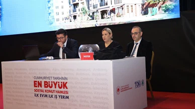 Edirne'de "İlk Evim, İlk İş Yerim" kuraları çekildi