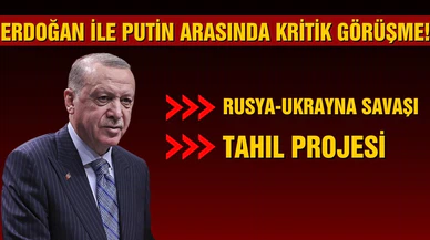 Cumhurbaşkanı Erdoğan ile Rusya Devlet Başkanı Putin arasında kritik görüşme