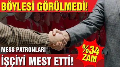 Patronlar işçilere ara zam yaptı!