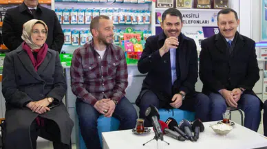 Bakan Kurum, Siteler esnafını ve yeni Hurdacılar Sanayi Sitesi'ni ziyaret etti