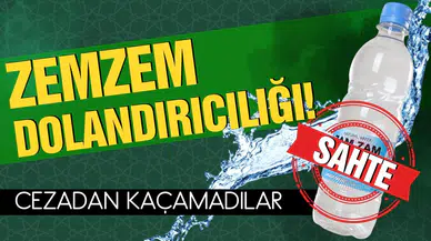 Zemzem dolandırıcılığı!