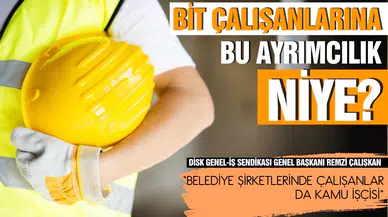 DİSK Belediye şirketlerinde çalışanların da kamu işçisi olduğunu belirterek kadro verilmesini istedi