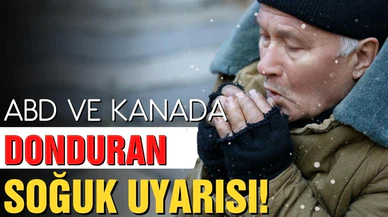 ABD ve Kanada da termometreler -30'u gösterdi