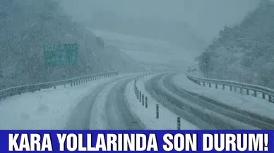 Kara yollarında durum