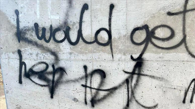 Bosna Hersek'te Müslümanları hedef alan duvar yazıları tepki çekti