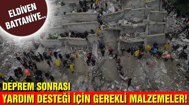 Deprem bölgesinde en çok çocuk giysilerine gereksinim var.