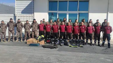 Yavru vatandan Türkiye'ye destek: Polis ve itfaiye ekibi yola çıktı!