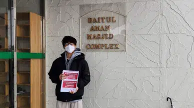 Japonya'daki cami ve mescitlerde, Türkiye'deki depremzedeler için yardım toplanıyor