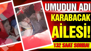 Tam 132 saat sonra gelen umudun adı Şengül Karabacak!