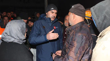 Bakan Kurum Gaziantep'te incelemelerini sürdürüyor.