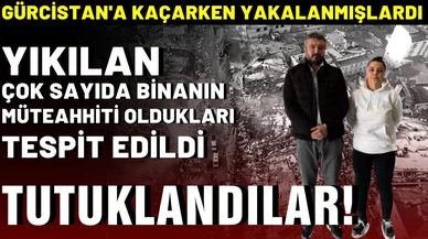 Kaçmaya çalışırken yakalanan müteahhitler tutuklandı!