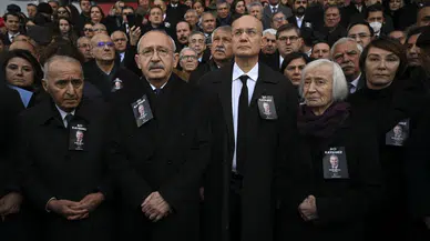 Eski CHP Genel Başkanı Deniz Baykal son yolculuğuna uğurlanıyor