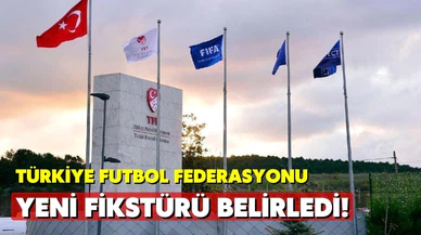 TFF yeni fikstürü belirledi!