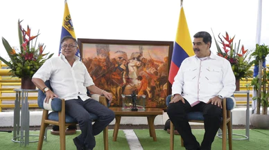 Kolombiya ve Venezuela liderleri görüştü