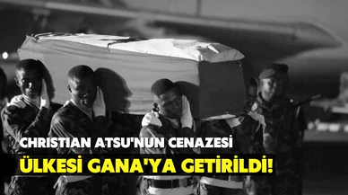Hataysporlu Atsu'nun cenazesi ülkesi Gana'ya getirildi!