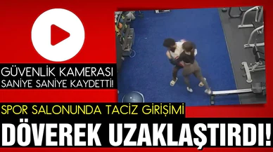 Taciz girişimini savuşturdu! Tacizciyi döverek uzaklaştırdı!