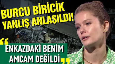 Burcu Biricik yanlış anlaşıldı!