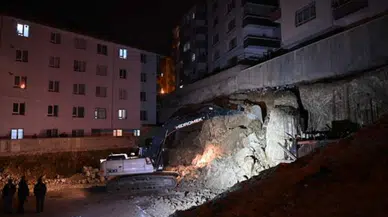 Bitişiğindeki binaların temeline zarar verildi! Hasar gören binalar boşaltıldı!