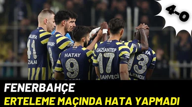 Fenerbahçe'den farklı galibiyet