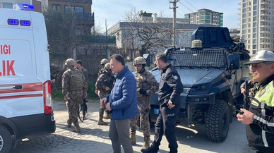 Samsun'da eşinin rehin aldığı anne ve 3 çocuğu kurtarıldı