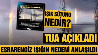 TUA açıkladı! Ağrı'daki görüntülerin nedeni belli oldu