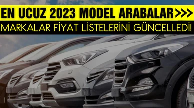 Sıfır araç piyasasının en ucuz modelleri!