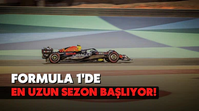 En uzun Formula 1 sezonu başlıyor!