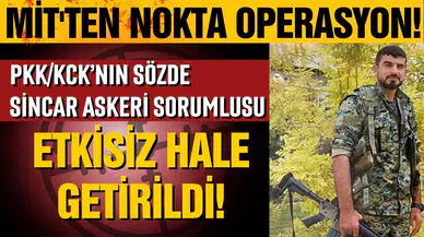 MİT'ten Irak'ın kuzeyine nokta operasyon!