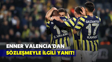 Enner Valencia'dan sözleşme ile ilgili yanıt!