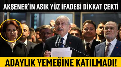 Akşener, Kılıçdaroğlu'nun adaylık yemeğine katılmadı
