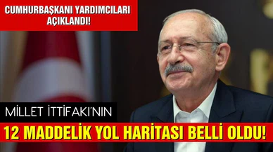 Millet İttifakı'nın 12 maddelik yol haritası belli oldu!