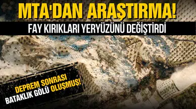 MTA fay hatlarındaki incelemelerini tamamladı