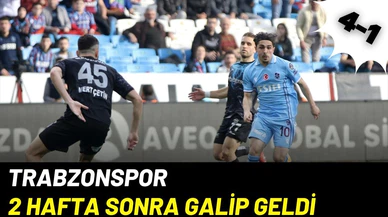 Trabzonspor galibiyeti hatırladı!