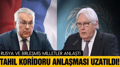 Tahıl koridoru Anlaşması uzatıldı!