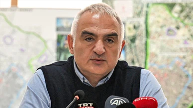 Bakan Ersoy, 50'den fazla eser kurtarıldı!