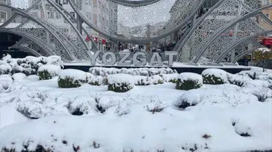 Yozgat'ta yollar ulaşıma kapandı!
