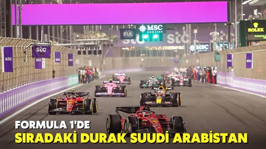 Formula 1'de sıradaki durak Suudi Arabistan