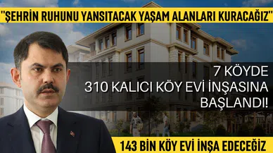 Bakan Kurum: ''Şehrin ruhunu yansıtacak yaşam alanları kuracağız''