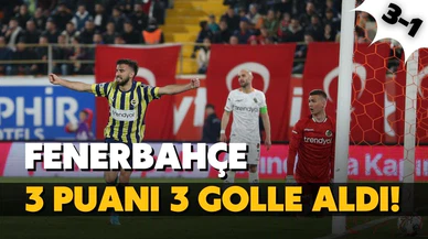 Fenerbahçe'den altın değerinde 3 puan!