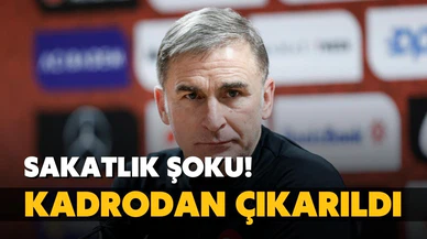 Milli Takım'da sakatlık şoku! Kadrodan çıktı