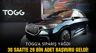 Yerli otomobil Togg ön siparişte rekor kırdı!
