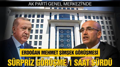 AK Parti Genel Merkezi'nde sürpriz görüşme!