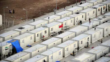 Çelikhan'da yapımı tamamlanan 534 konteynerde yaşam başladı