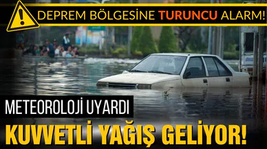 Meteoroloji'den turuncu alarm!
