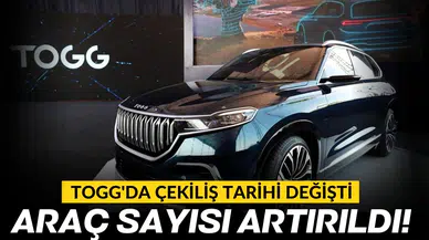 Togg: "Teslim edilecek araç sayısını 20 bine çıkarttık"