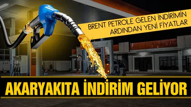 Akaryakıta indirim geliyor!